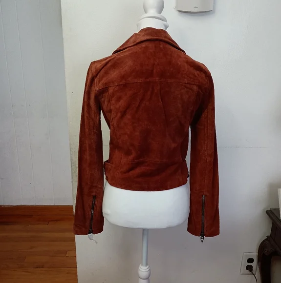 NWT Suede Moto Jacket BLANKNYC XS - Picture 11 of 16
